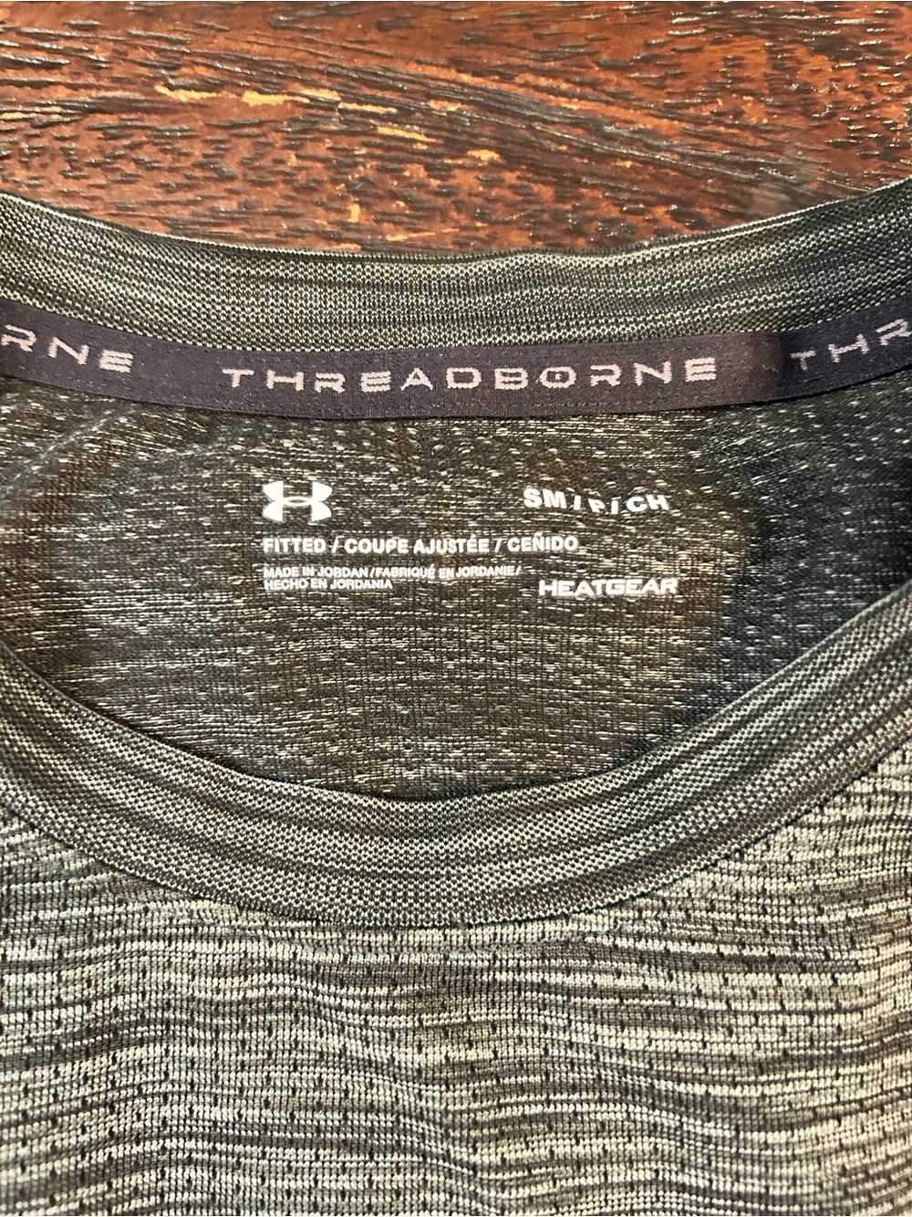 Under Armour Men's Short Sleeve Tech Tee Bundle - Olive Green & Heather Gray - Picture 4 of 15